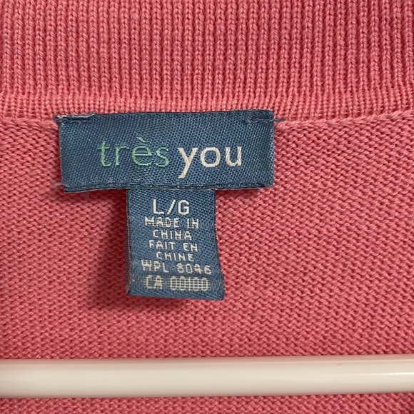 Tres you knitted top size L - Picture 2 of 2